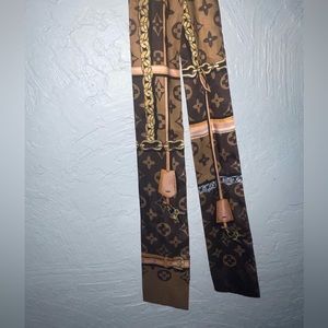 Louis Vuitton silk scarf